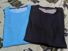 WORKMAN　Tシャツ　メンズSサイズ　ネイビー　ブルー