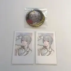 弦月藤士郎　にじさんじ　缶バッジ　妖怪万化　チェキ風カード