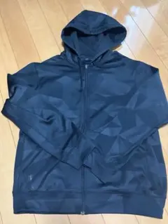 NIKE THERMA-FIT ジップアップパーカー ブラック S ナイキ