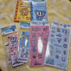 セリア　エンジェルブルー　デイジーラバーズ　シール　シール帳