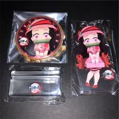 鬼滅の刃　鬼滅の奏　竈門禰豆子　アクリルスタンド　缶バッジセット