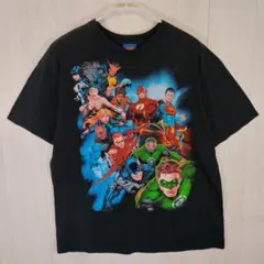 CAPTAIN PLANET Tシャツ USAアニメ ビッグプリント 黒 L相当 - メルカリ