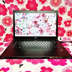 第8世代！爆速SSD512＆メモリ12☆i5☆大人な黒PC♪カメラ付！オフィス