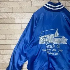 USA製　ナイロンジャケット　バックデザイン　ジャケット　アウター　古着