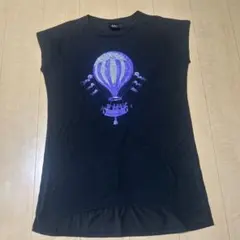 BUCK-TICK Tシャツ 黒 紫気球デザイン