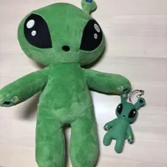 エイリアン　宇宙人　IKEA ぬいぐるみ　キーホルダー