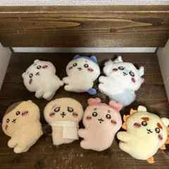 ちいかわ　クリップぬいぐるみ　7体セットまとめ売り