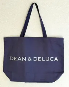 DEAN ＆ DELUCA トートバック　ラメ　パープル　Lサイズ