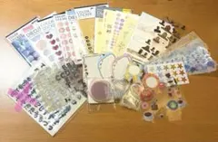 大人 かわいい シール ステッカー 使いかけ まとめ売り セット