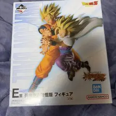一番くじ ドラゴンボール E賞 孫悟空＆孫悟飯 フィギュアのサムネイル