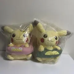 ポケモン ピカチュウ 浮き輪 ぬいぐるみ 2種セット - メルカリ