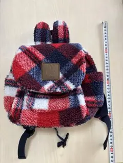 miffy ミッフィー ボア リュック チェック柄
