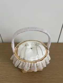 ウェディング リングピロー ハンドメイド