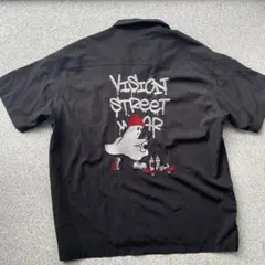 VISION STREET WEAR 半袖シャツ ブラック Mサイズのサムネイル