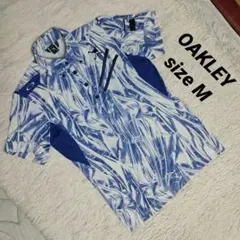 【早い者勝ち❣️】新品 オークリー スカル メンズ 半袖 ポロシャツ L 総柄 早い者勝ち✨】オークリー スカル メンズ 半袖 ポロシャツ 2XL