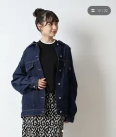 シューラルー　オーバーサイズデニムジャケット　Mサイズ