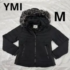 最終値下げ‼️美品✨YMI ブラック ダウンジャケット ファー付き レディースM
