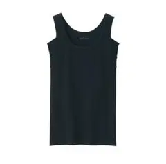 ★サマーセール★無印良品タンクトップ ブラック 2枚セットのサムネイル