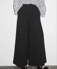 MURUA♡ワイドパンツ ブラック 黒 ハイウエスト