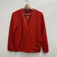 ESCADA by Margaretha Ley 長袖カーディガン レッド 36のサムネイル