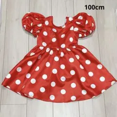 a*n様 着1 美品　ミニー　コスチューム　ドレス　ワンピース　100cm