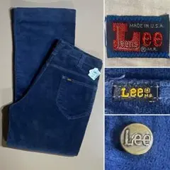 1970s Lee Leens Made in USA Size 33