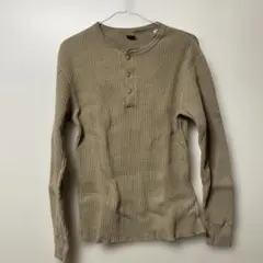 UES ビッグワッフル ヘンリーネックＴシャツ