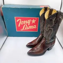 Lucchese ウエスタンブーツ 9E オマケ付きトニーラマウエスタンブーツ Lucchese ウエスタンブーツ 9E オマケ付きトニーラマウエスタンブーツ