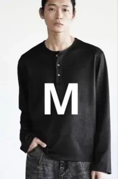 WYM REFINED WAFFLE HENLEY NECK L/S TEEのサムネイル