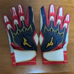 ミズノプロ バッティンググローブ手袋新井良太選手阪神タイガース ミズノプロ バッティンググローブ手袋新井良太選手阪神タイガース