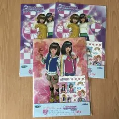 オシャレ魔女ラブandベリー クリアファイル ステッカーセット - メルカリ