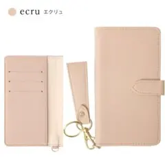 iPhone se（第一世代）手帳型ケース　新品未使用　ベージュ