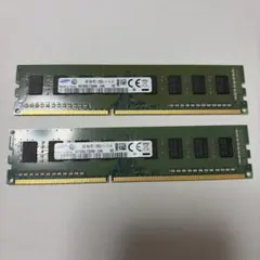 ジャンクSAMSUNG 4GB PC4-2666V メモリ2枚セット - メルカリ