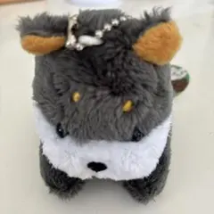 ダッシュ！わんちゃん　黒柴犬　あるまど　マスコット　キーホルダー　ぬい
