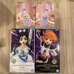 ふたりはプリキュア フィギュア キュアホワイト キュアブラック カードコミューン