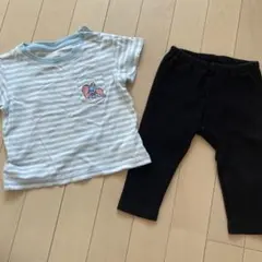 UNIQLO tシャツ レギンスセット
