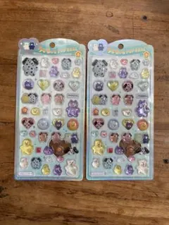 【正規品】mojojojo うるちゅるポップシール 2枚セット