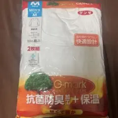 GUNZE Mサイズ Tシャツ 2枚組 抗菌防臭+保温