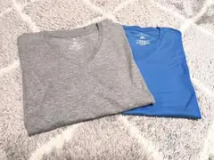 【green label relaxing】VネックTシャツ 2枚セット