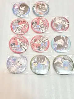 fgo きゃらとりあ缶バッジセット　高杉晋作　ネモ　レディアヴァロンなど