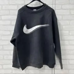 90s ナイキ OLD NIKE 白タグ USA製 スウォッシュ スウェット L