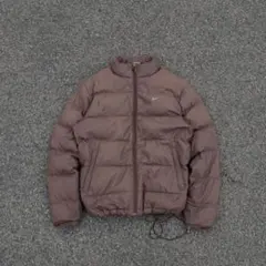 00s old nikeワンポイント 刺繍 ダウンジャケット ヌプシ型