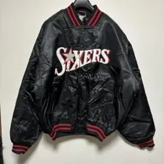 majestic 76ers スタジアムジャケット　90s NBAのサムネイル