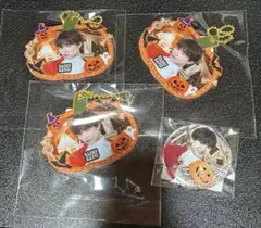 佐藤大樹 トラキン クリアチャーム 缶バッジ ハロウィンver.