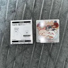 ちいかわ　アクリルシーンクリップビスケット　モモンガ　カニちゃん古本屋