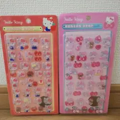 新品　ハローキティ　ぷくぷくシール 　立体シールボンボンドロップシール　サンリオ