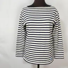 訳あり ORCIVAL オーシバル バスクシャツ ボートネック ラッセル生地