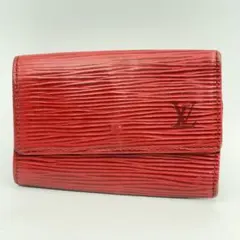 ルイヴィトン エピ ミュルティクレ6 キーケース レッド 0725-ma709