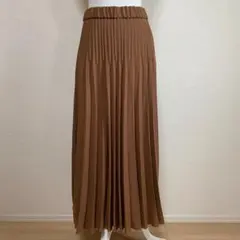 モガ MOGA 茶系 ロングスカート F 日本製 春 美品 大きいサイズのサムネイル