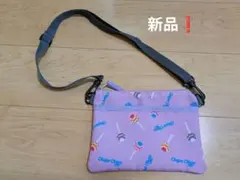 新品❗️ ポシェット　ショルダーポーチ　 紫色